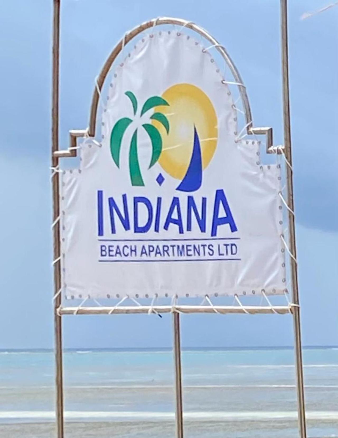Indiana Beach Apartments Bamburi Exteriör bild